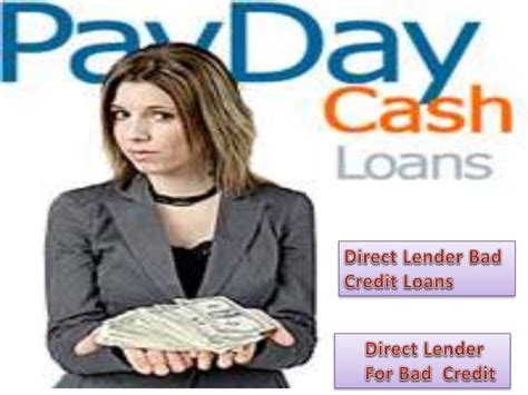 12 Month Loans Bad Credit Direct Lenders